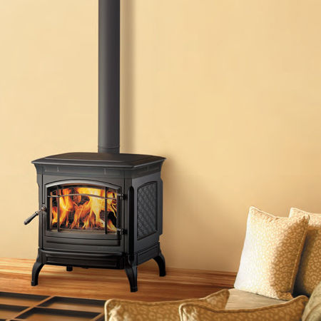 Poêle à bois - MANOIR - BRISACH SAS - 5 kW - 10 kW / traditionnel / en fonte
