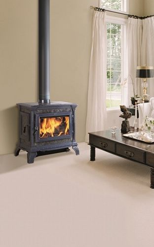 Poêle à bois - MANSART  - BRISACH SAS - 10 kW - 20 kW / traditionnel / en pierre