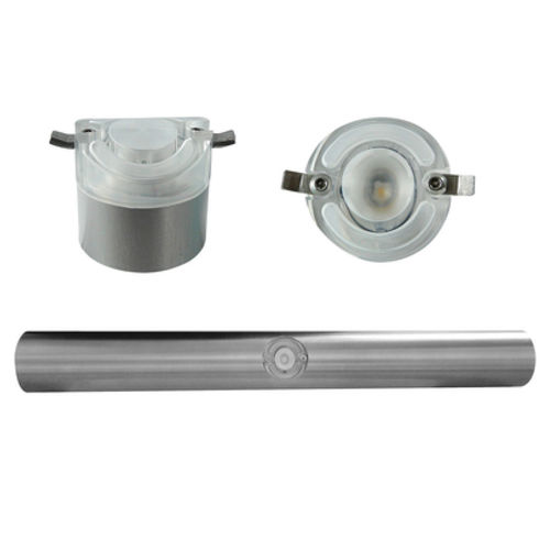 Main courante en inox - BUTTON B  - LEC LYON - en polycarbonate / LED
