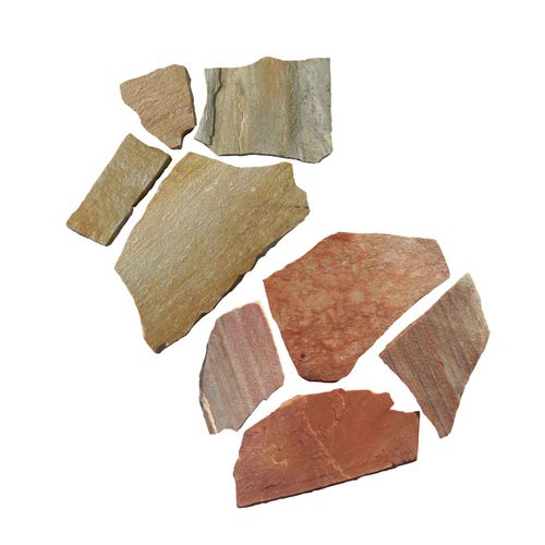 Plaque de pierre en quartzite - BRASIL QUARZITE - COLOMBINI S.P.A. - pour sol / rose / jaune
