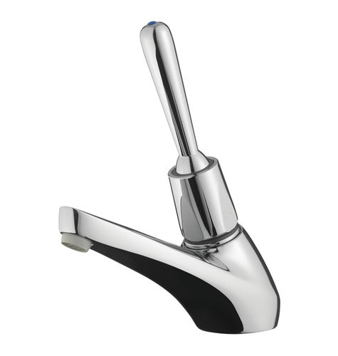 Robinet pour lavabo - 705 : 64652 - PRESTO - à poser / temporisé / en laiton chromé