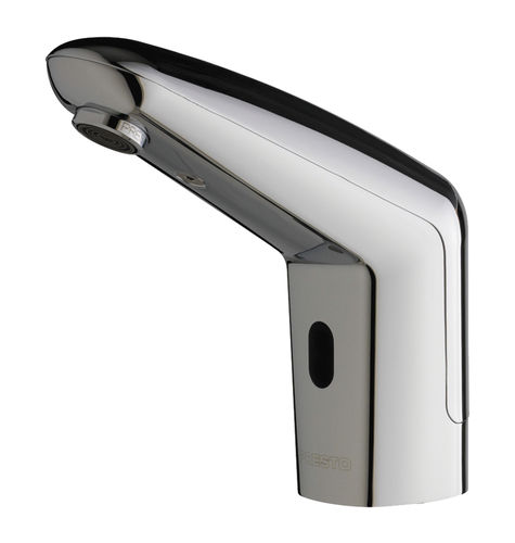 Robinet pour lavabo - VOLTA : 55050  - PRESTO - à poser / électronique / en métal