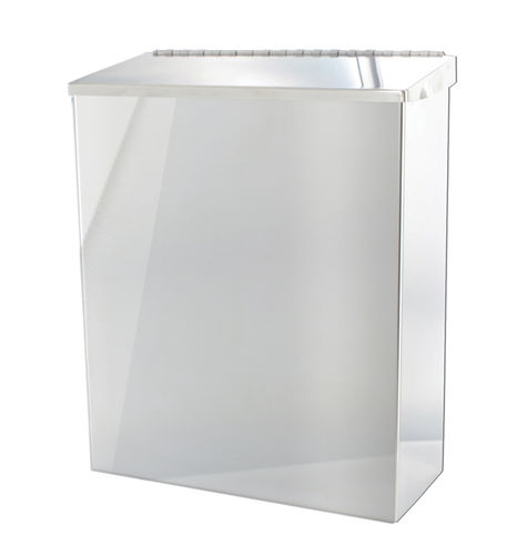 Poubelle en inox - 60629 - PRESTO - d'intérieur / d'extérieur / murale