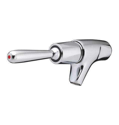 Robinet pour lavabo - 704 : 63910 - PRESTO - mural / temporisé / en laiton chromé