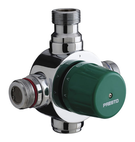 Mitigeur de douche - PRESTOTHERM : 84008  - PRESTO - mural / thermostatique / en métal chromé