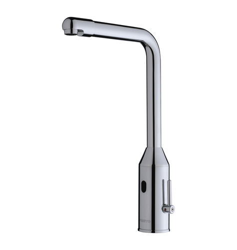 Mitigeur pour lavabo - 5750 : 55132 - PRESTO - à poser / électronique / en métal chromé