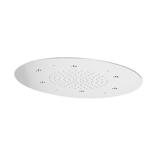 Pommeau de douche encastrable au plafond - RELN550 - RAMON SOLER - rond / pluie