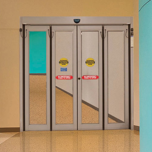 Porte d'intérieur - SW200i-Fold - ASSA ABLOY Entrance Systems - en métal / va-et-vient / pliante