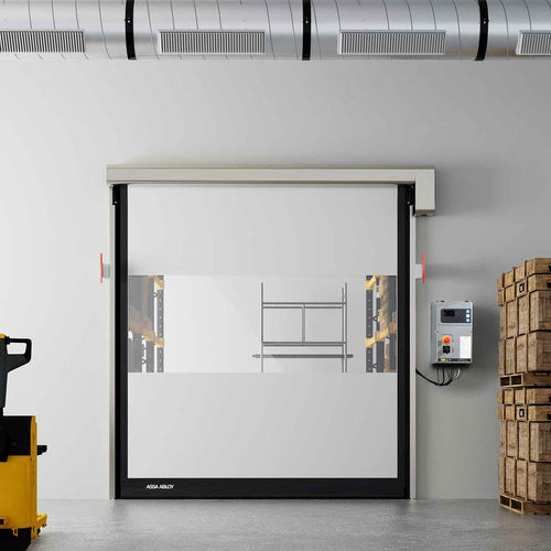 Porte industrielle enroulable - HS-Series - ASSA ABLOY Entrance Systems - en PVC / automatique / de sécurité