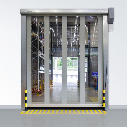 Porte industrielle enroulable - RR392 - ASSA ABLOY Entrance Systems - en aluminium anodisé / en PVC / automatique