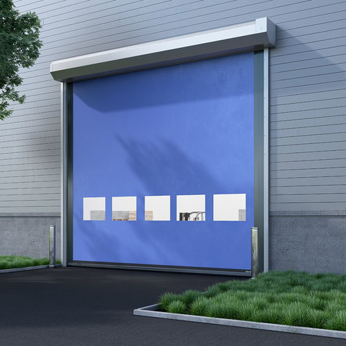 Porte industrielle enroulable - HS-Series - ASSA ABLOY Entrance Systems - en PVC / automatique / de sécurité