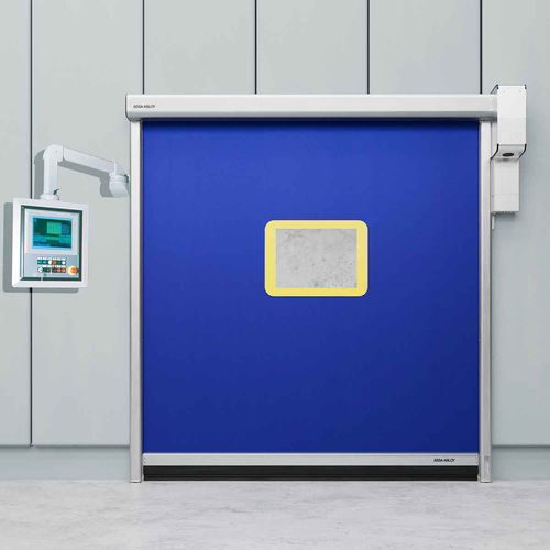 Porte industrielle enroulable - RP400  - ASSA ABLOY Entrance Systems - en aluminium anodisé / en PVC / automatique