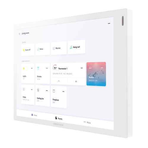 Écran tactile pour système domotique - TSW-770R-W - CRESTRON - mural / sans fil / à affichage digital