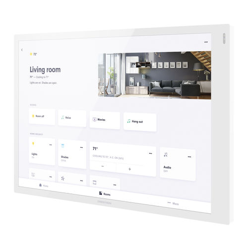 Écran tactile pour système domotique - TSW-1070R-W - CRESTRON - mural / sans fil / à affichage digital