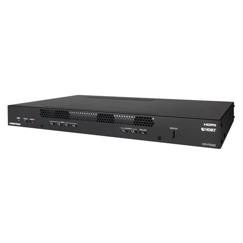 Installation domotique pour table de conférence - HD-PS402 - CRESTRON - pour système domotique audio / d'intérieur / pour bureau