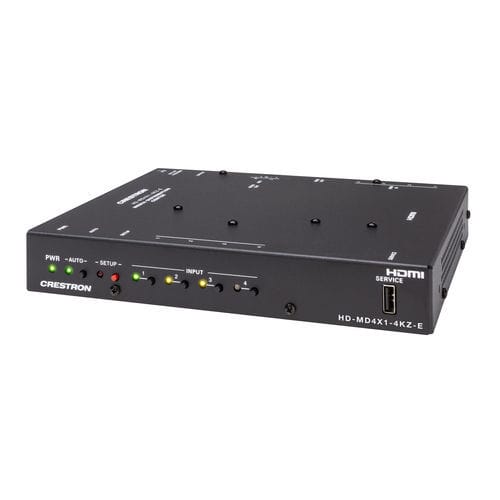 Installation domotique pour équipement audio - HD-MD4X1-4KZ-E - CRESTRON - pour équipement vidéo / pour communication / d'intérieur