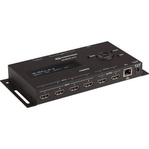 Installation domotique pour équipement audio - HD-MD4X2-4K-E - CRESTRON - pour équipement vidéo / pour communication / d'intérieur