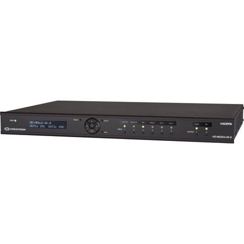 Installation domotique pour équipement audio - HD-MD6X2-4K-E - CRESTRON - pour équipement vidéo / pour communication / d'intérieur