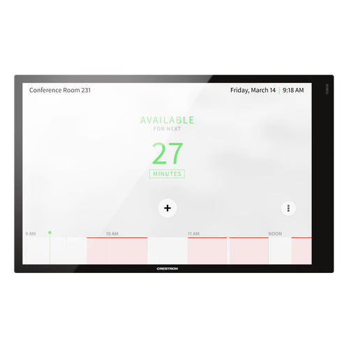 Écran tactile pour système domotique - TSW-1070-B-S - CRESTRON - mural / personnalisable / à affichage digital