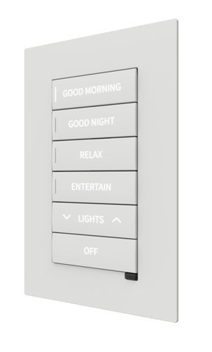 Clavier de commande pour store - CM2-KPFCN - CRESTRON - pour luminaire / pour équipement multimédia / pour volet