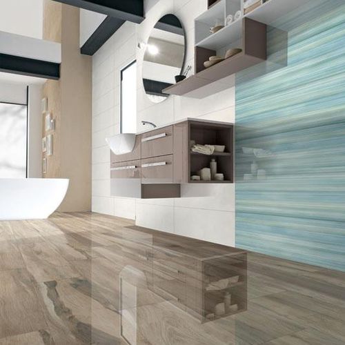 Carrelage en grès cérame - LUX WOOD - Dado Ceramica - brillant / de cuisine / de salle de bain