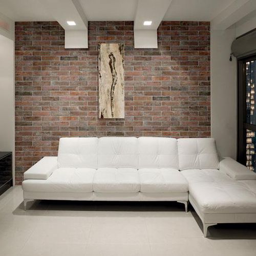 Carrelage en grès cérame - BRICKONE - Dado Ceramica - poli / d'intérieur / d'extérieur