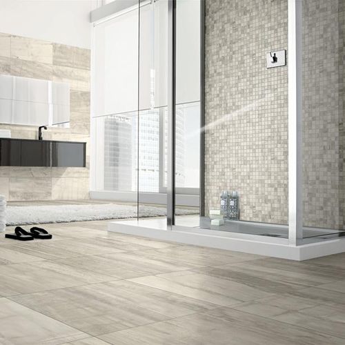 Carrelage en grès cérame - FOSSIL WOOD - Dado Ceramica - à relief / de cuisine / de salle de bain