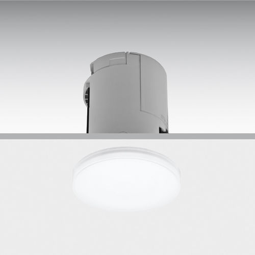 Éclairage de secours encastrable au plafond - LENS (SM) - Daisalux - rond / à LED / en polycarbonate