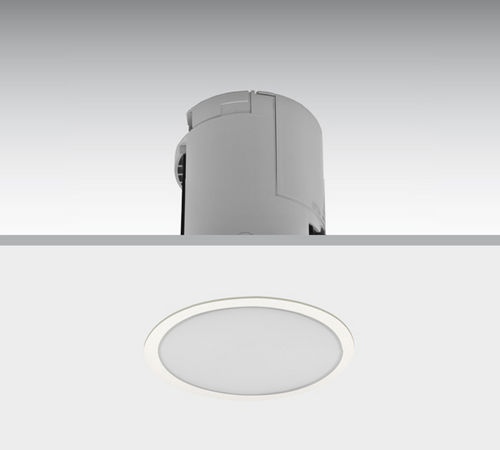 Éclairage de secours encastré - LENS (MET) - Daisalux - rond / à LED / en polycarbonate