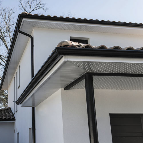 Gouttière aluminium - SAN MARCO SM33 - DAL'ALU - demi-ronde