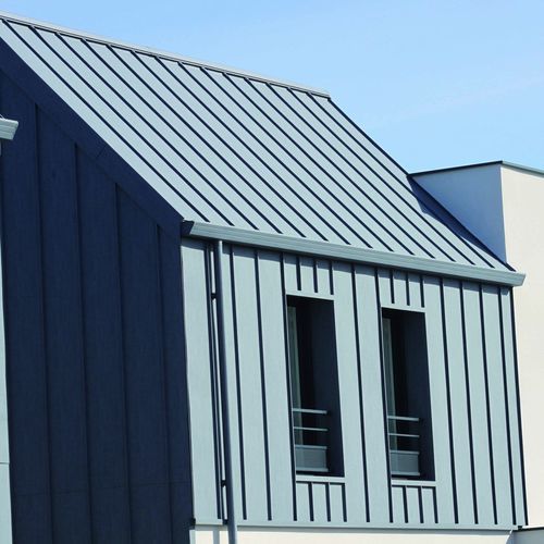 Bardage en lames - Linéa 310 - DAL'ALU - en aluminium / vertical / 100% recyclable