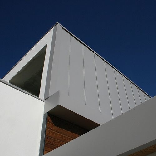 Bardage en lames - DAL'ALU - en aluminium / vertical / laqué