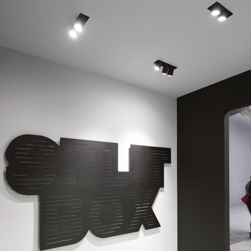 Spot encastrable au plafond - SPLITBOX  - DELTA LIGHT - à LED / rectangulaire / IP20