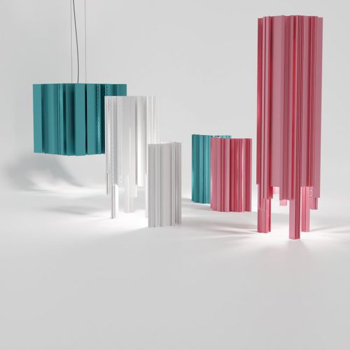 Suspension - HIGH PROFILE  - DELTA LIGHT - de sol / baladeuse / en aluminium