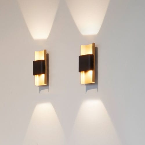 Applique murale contemporaine - WANT-IT   - DELTA LIGHT - d'intérieur / d'extérieur / en aluminium