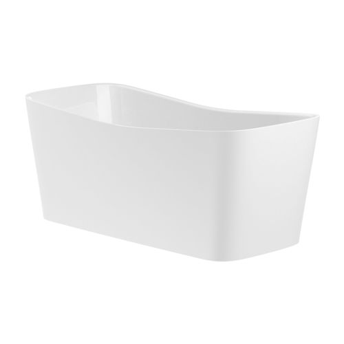 Baignoire en îlot - MAUI SQUARE STONEX®   - ROCA - en composite / blanche