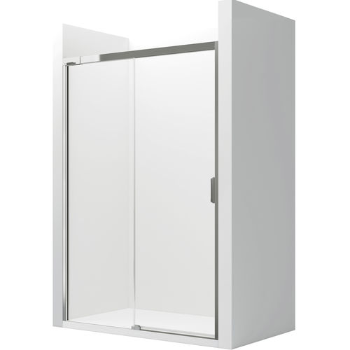 Paroi de douche coulissante - NARAY L2-E - ROCA - en verre trempé / professionnelle