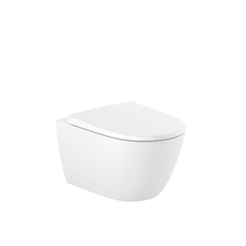 WC suspendu - Ona - ROCA - en porcelaine / résidentiel / professionnel