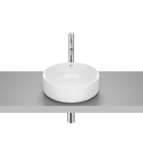 Vasque à poser - ONA - ROCA - en porcelaine / ronde / 1 trou