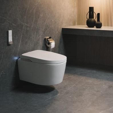 WC intelligent - IN-WASH® INSIGNIA - ROCA - suspendu / près du mur / en céramique