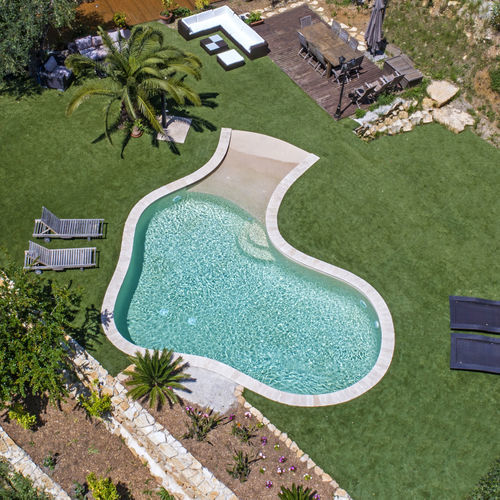 Piscine à débordement - DIFFUSION - Diffazur Piscines - sur mesure / d'extérieur / enterrée