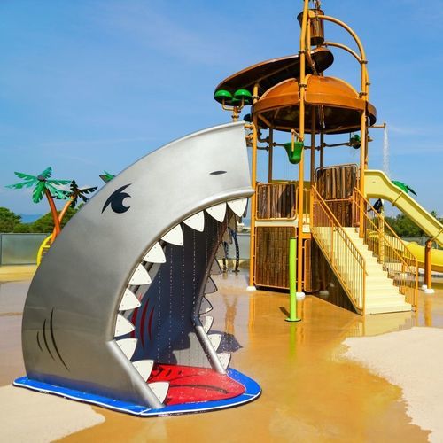 Jeu d'eau pour aire de jeux - Diffazur Piscines - pour parc aquatique