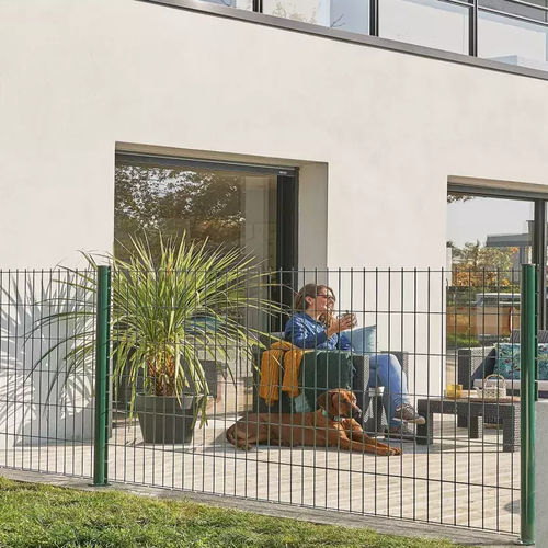 Clôture en treillis soudé - AXOR® Chic - DIRICKX - résidentielle / en acier galvanisé / contemporaine
