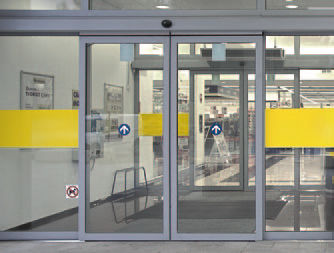Profilé pour porte en aluminium - Ditec ALU48 - Ditec - antipanique
