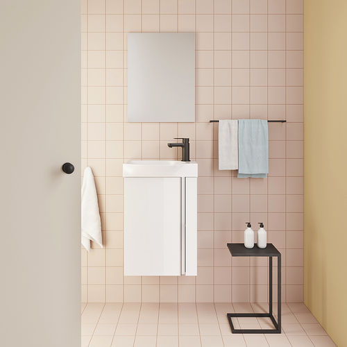 Meuble vasque suspendu - ELEGANCE - ROYO GROUP - en noyer / contemporain / avec tiroirs