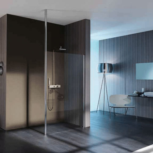 Profilé aluminium - KIT DI SOSTEGNO KT4900 - SAMO - rond / pour revêtement de façade / pour douche