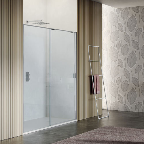 Paroi de douche coulissante - SLIDING DOOR B1770 - SAMO - rectangulaire / en niche / en verre trempé