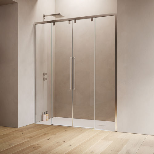 Paroi de douche coulissante - DOPPIA PORTA SCORREVOLE B8852 - SAMO - fixe / d'angle / en niche