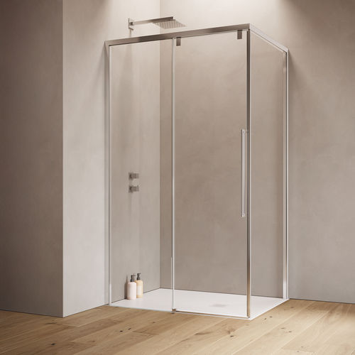 Paroi de douche coulissante - PORTA SCORREVOLE B8880 - SAMO - carrée / rectangulaire / d'angle