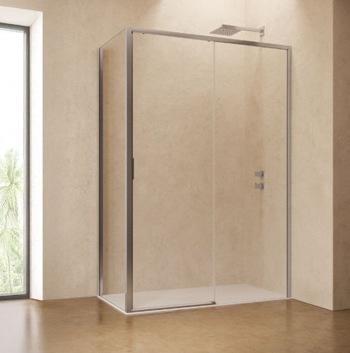 Paroi de douche fixe - CEE SP Super - SAMO - d'angle / en verre trempé / sur mesure